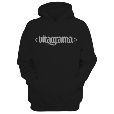vitagrama-hoodie grey